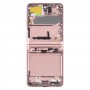 פלייט Bezel מסגרת התיכון עבור סמסונג גלקסי Z Flip 5G SM-F707 (ורוד)