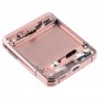 פלייט Bezel מסגרת התיכון עבור סמסונג גלקסי Z Flip 5G SM-F707 (ורוד)