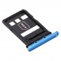 SIM Card מגש + NM קארד מגש עבור P40 Huawei (כחול)