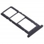 SIM Card מגש + כרטיס SIM מגש + מיקרו SD כרטיס מגש עבור נוקיה 7.2 - 6.2 TA-1196 TA-1198 TA-1200 TA-1187 TA-1201 (שחור)