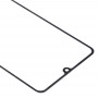 Outer Glass Lens המסך הקדמי עבור A31 גלקסי סמסונג (שחור)
