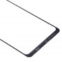 Outer Glass Lens המסך הקדמי עבור A31 גלקסי סמסונג (שחור)