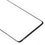 Outer Glass Lens המסך הקדמי עבור A71 גלקסי סמסונג (שחור)