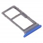 SIM Card מגש - Micro SD כרטיס מגש עבור סמסונג גלקסי Note10 + (כחול)