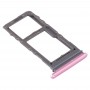 SIM Card מגש + מיקרו SD כרטיס מגש עבור סמסונג גלקסי S20 + - גלקסי S20 Ultra (ורוד)