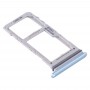SIM Card מגש + כרטיס SIM מגש - Micro SD כרטיס מגש עבור סמסונג גלקסי S20 + - גלקסי S20 Ultra (כחול)