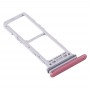 SIM Card מגש + כרטיס SIM מגש עבור סמסונג גלקסי Note10 (ורוד)