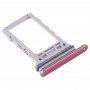 SIM Card מגש עבור סמסונג גלקסי Note10 + 5G (ורוד)