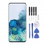 מסך LCD AMOLED חומר מקורי דינמי Digitizer מלא עצרת עבור גלקסי S20 (שחור)