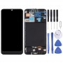 מסך TFT LCD חומר ו Digitizer מלא עצרת עם מסגרת עבור Samsung Galaxy A50 (שחורה)