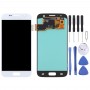 מסך LCD חומר OLED ו Digitizer מלא עצרת עבור סמסונג גלקסי S7 (כסף)