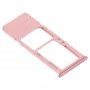 SIM Card מגש + מיקרו SD כרטיס מגש עבור A51 גלקסי סמסונג (ורוד)