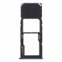 SIM Card מגש + מיקרו SD כרטיס מגש עבור סמסונג גלקסי A71 - A715 (שחור)