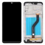 מסך LCD ו Digitizer מלא עצרת עם מסגרת עבור A20s גלקסי סמסונג (שחור)