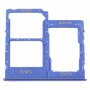 SIM Card מגש + כרטיס SIM מגש + מיקרו SD כרטיס מגש עבור סמסונג גלקסי A315 - A31 (כחול)