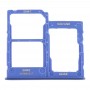 SIM Card מגש + כרטיס SIM מגש + מיקרו SD כרטיס מגש עבור סמסונג גלקסי A41 - A415 (כחול)