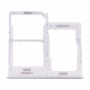 SIM Card מגש + כרטיס SIM מגש + מיקרו SD כרטיס מגש עבור סמסונג גלקסי A41 - A415 (לבן)