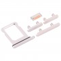 SIM Card מגש + סייד מפתחות עבור iPhone 12 מינים (לבנה)