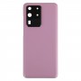 חזרה סוללת כיסוי עם מצלמת עדשת כיסוי עבור Samsung Galaxy S20 Ultra (ורוד)