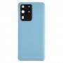חזרה סוללת כיסוי עם מצלמת עדשת כיסוי עבור Samsung Galaxy S20 Ultra (כחולה)