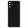 חזרה סוללת כיסוי עם מצלמת עדשת כיסוי עבור Samsung Galaxy S20 + (שחורה)