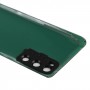 חזרה סוללת כיסוי עם מצלמת עדשת כיסוי עבור Samsung Galaxy S20 (שחורה)