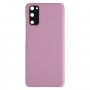 חזרה סוללת כיסוי עם מצלמת עדשת כיסוי עבור Samsung Galaxy S20 (ורוד)