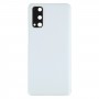 חזרה סוללת כיסוי עם מצלמת עדשת כיסוי עבור Samsung Galaxy S20 (לבנה)