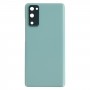 חזרה סוללת כיסוי עם מצלמת עדשת כיסוי עבור Samsung Galaxy S20 FE (כחולה)
