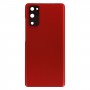 חזרה סוללת כיסוי עם מצלמת עדשת כיסוי עבור Samsung Galaxy S20 FE (אדום)