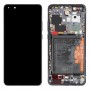 מסך LCD ו Digitizer מלא עצרת עם מסגרת עבור Huawei P40 Pro (שחורה)