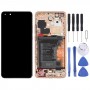 מסך LCD ו Digitizer מלא עצרת עם מסגרת עבור Huawei P40 Pro (זהב)