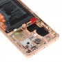 מסך LCD ו Digitizer מלא עצרת עם מסגרת עבור Huawei P40 Pro (זהב)