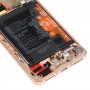 מסך LCD ו Digitizer מלא עצרת עם מסגרת עבור Huawei P40 Pro (זהב)