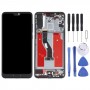 מסך LCD ו Digitizer מלא עצרת עם מסגרת עבור Huawei P20 Pro (הכחולה)