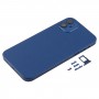 חזרה השיכון כיסוי עם מראה חיקוי של iP12 עבור 11 iPhone (כחול)