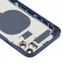 חזרה השיכון כיסוי עם מראה חיקוי של iP12 עבור 11 iPhone (כחול)