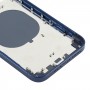 חזרה השיכון כיסוי עם מראה חיקוי של iP12 עבור 11 iPhone (כחול)