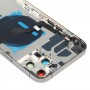 סוללת כריכה אחורית (עם מקשי Side ו כרטיס מגש ו Power + Volume Flex Cable ו Wireless טועה מודול) עבור iPhone 12 מקס Pro (שחור)