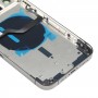 סוללת כריכה אחורית (עם מקשי Side ו כרטיס מגש ו Power + Volume Flex Cable ו Wireless טועה מודול) עבור iPhone 12 מקס Pro (שחור)