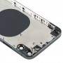 חזרה השיכון כיסוי עם מראה חיקוי של iP12 עבור iPhone X (כחול)