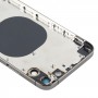 חזרה השיכון כיסוי עם חיקוי מראה של פרו iP12 עבור iPhone X (שחור)