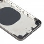 חזרה השיכון כיסוי עם חיקוי מראה של פרו iP12 עבור iPhone X (שחור)