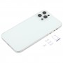 חזרה השיכון כיסוי עם חיקוי מראה של פרו iP12 עבור iPhone X (לבן)