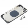 חזרה השיכון כיסוי עם חיקוי מראה של iP12 מקס Pro עבור iPhone XS מקס (שחור)