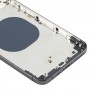 חזרה השיכון כיסוי עם חיקוי מראה של iP12 מקס Pro עבור iPhone XS מקס (שחור)