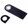 10 PCS עדשת המצלמה חזרה עבור נוקיה 5 TA-1024 TA-1027 TA-1044 TA-1053