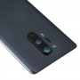 חזרה סוללה כיסוי עם מצלמה עדשה כיסוי עבור OnePlus 8 Pro (שחור)