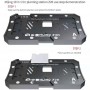 MiJing Z20 10 ב 1 עבור מחברים פלטפורמת BGA Reballing סטנסיל iPhone X  12 מקס פרו