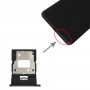 SIM Card מגש + כרטיס SIM מגש - Micro SD כרטיס מגש עבור Xiaomi Mi 11 לייט M2101K9AG (שחור)